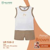  Bộ sát nách ponyy brown UR 516 