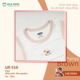  Bộ sát nách ponyy brown UR 516 