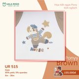  Bộ 3 lỗ ponyy brown UR 515 