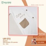  Bộ body cộc ponyy brown UR 073 