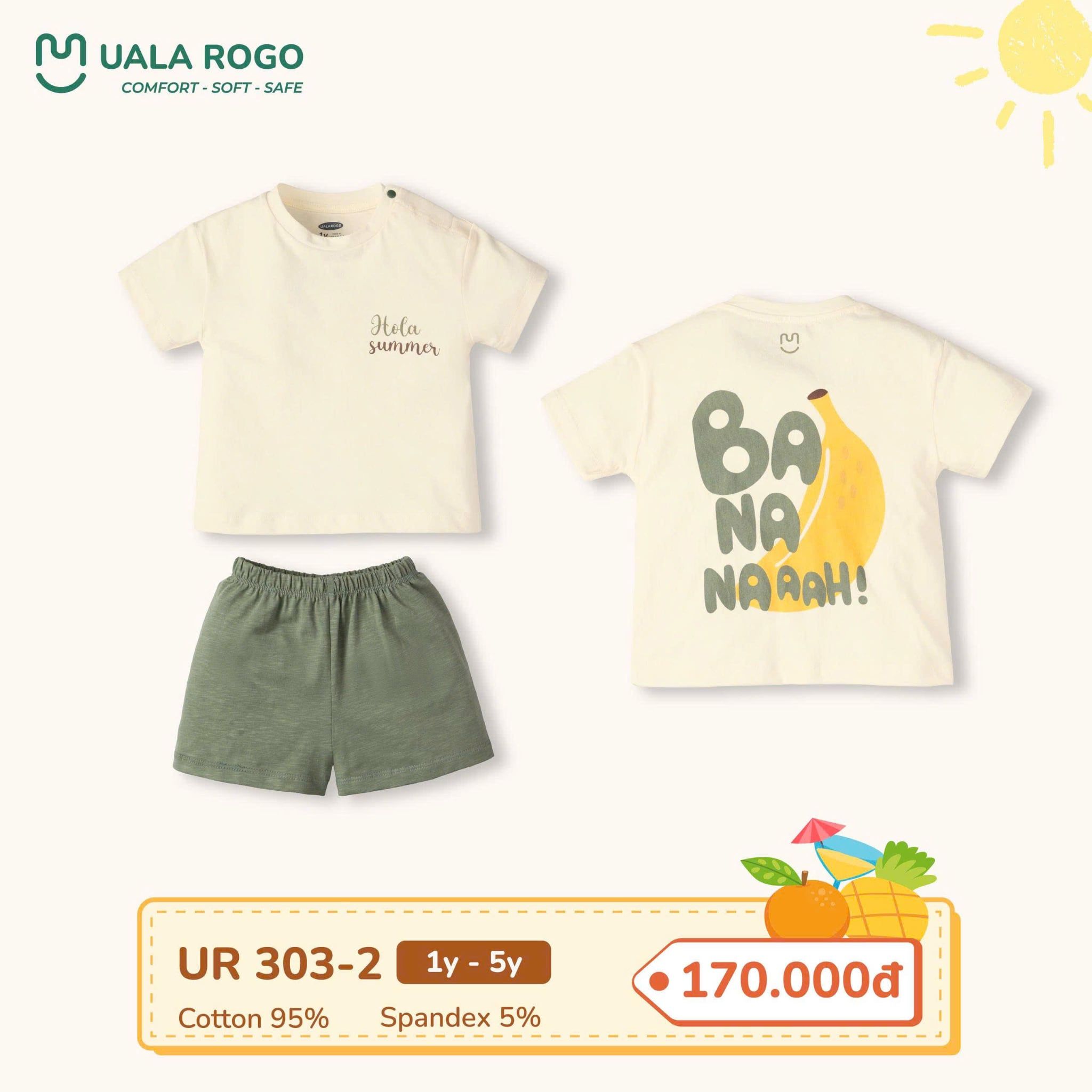  Bộ cộc summer fruit UR 303 