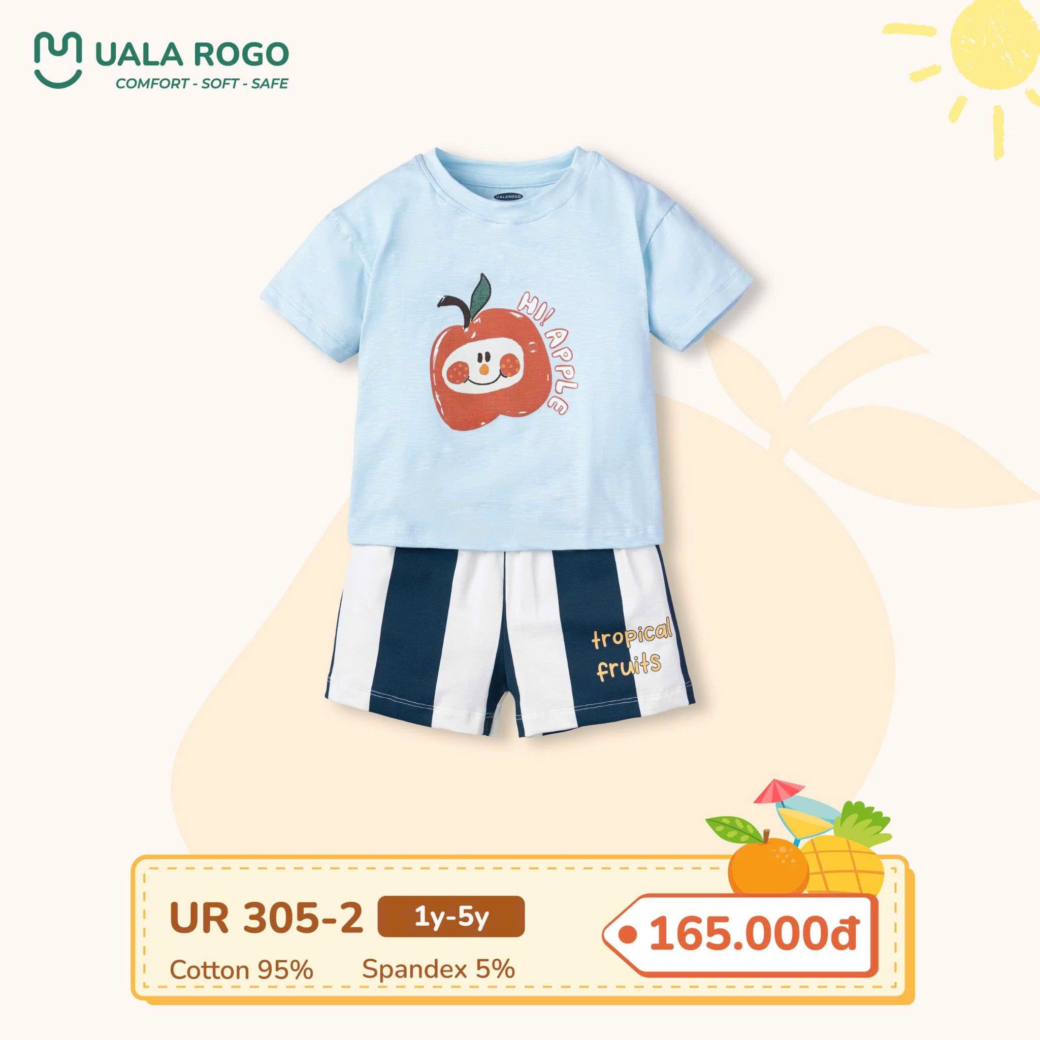  Bộ cộc summer fruit UR 305 