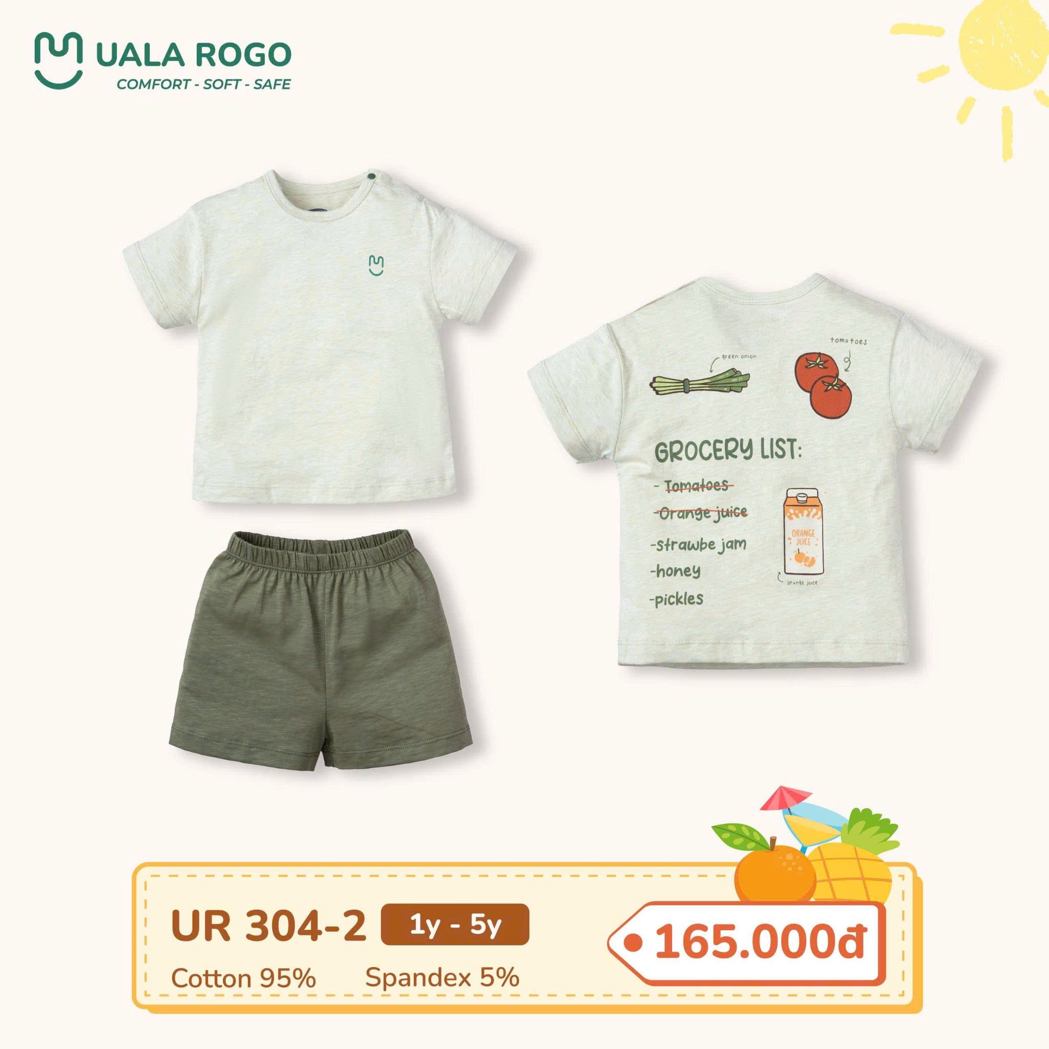  Bộ cộc summer fruit UR 304 
