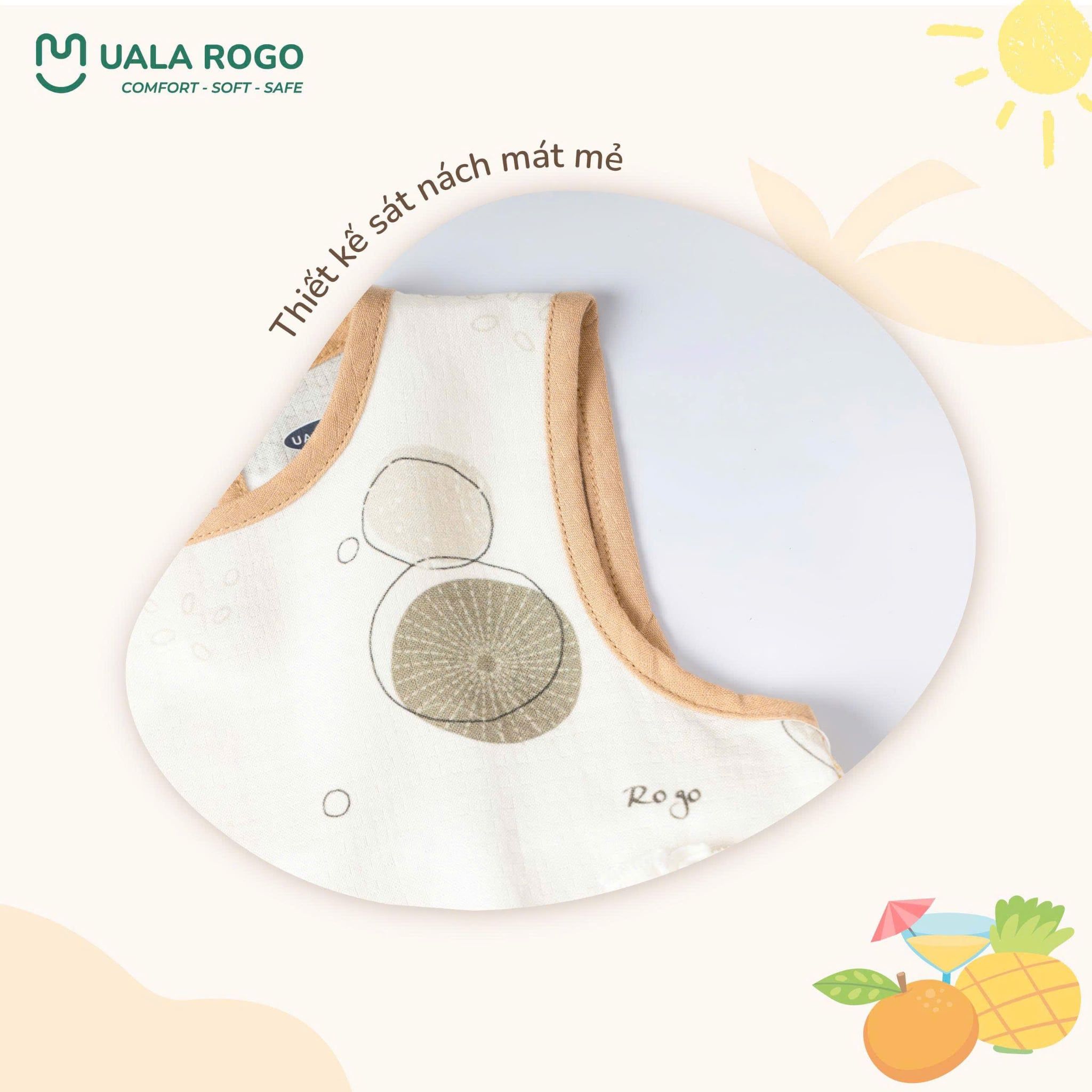  Bộ sát nách bé gái UR 302 