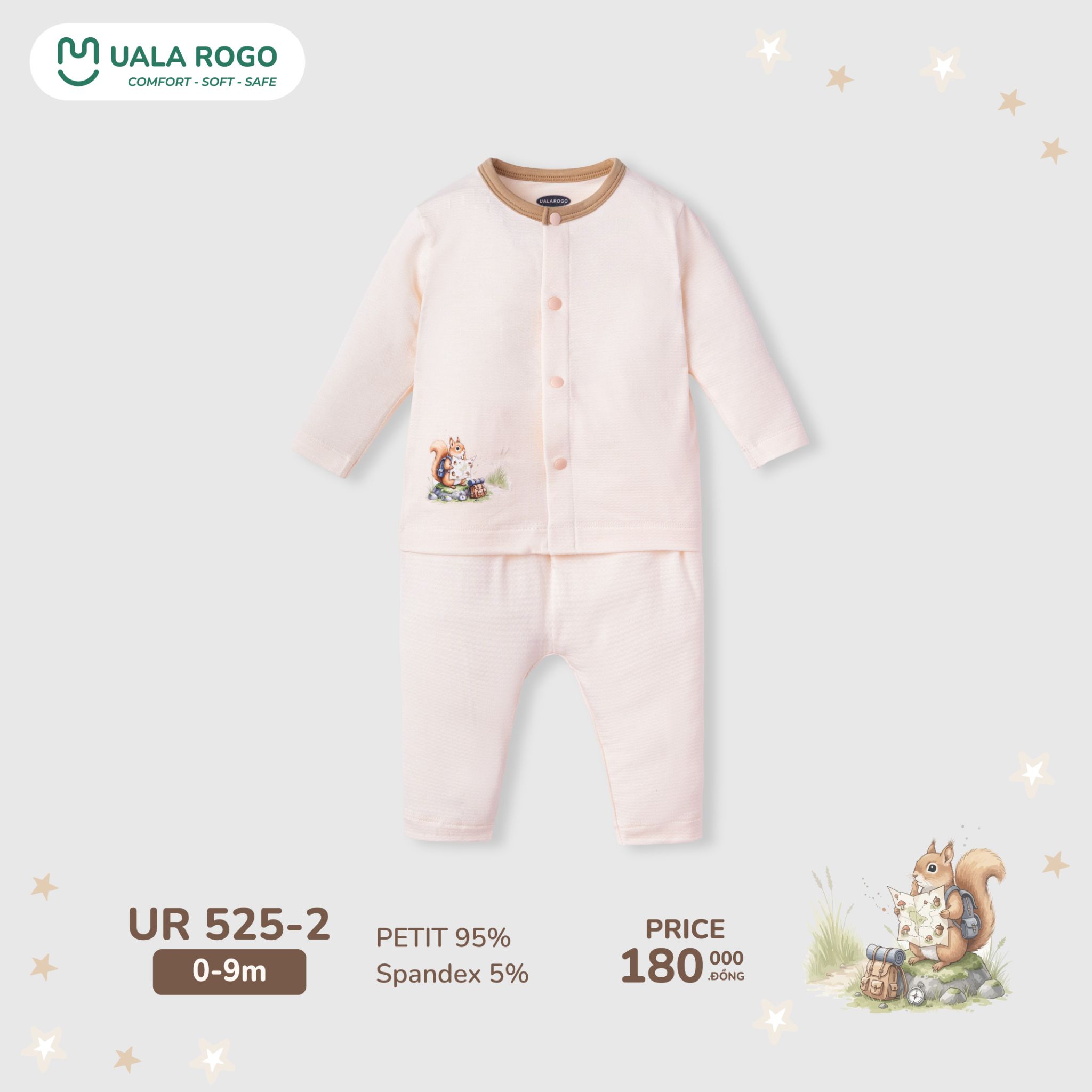  Bộ SS cài giữa sóc nhí UR 525 