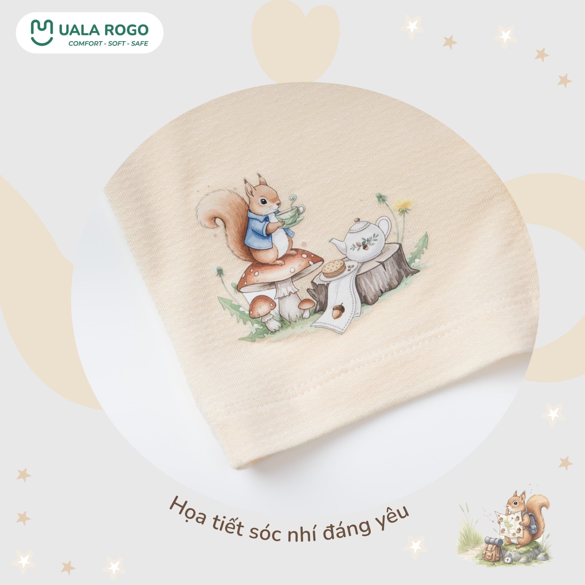  Bộ SS cài giữa sóc nhí UR 525 