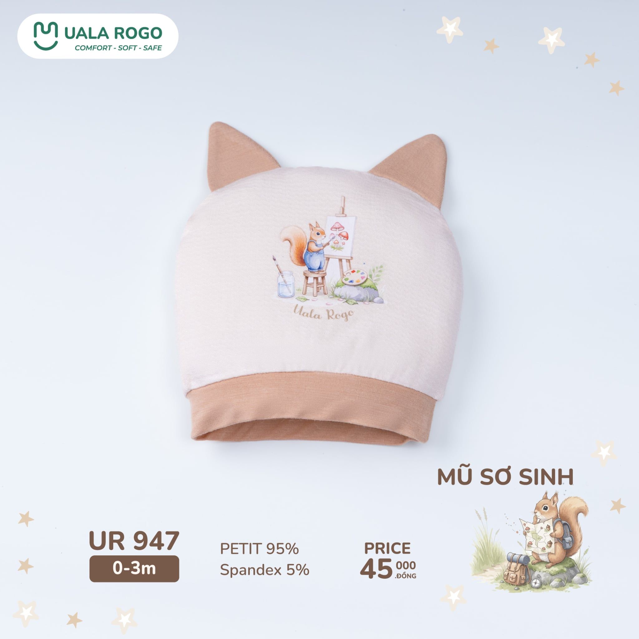  Mũ sơ sinh UR 947 