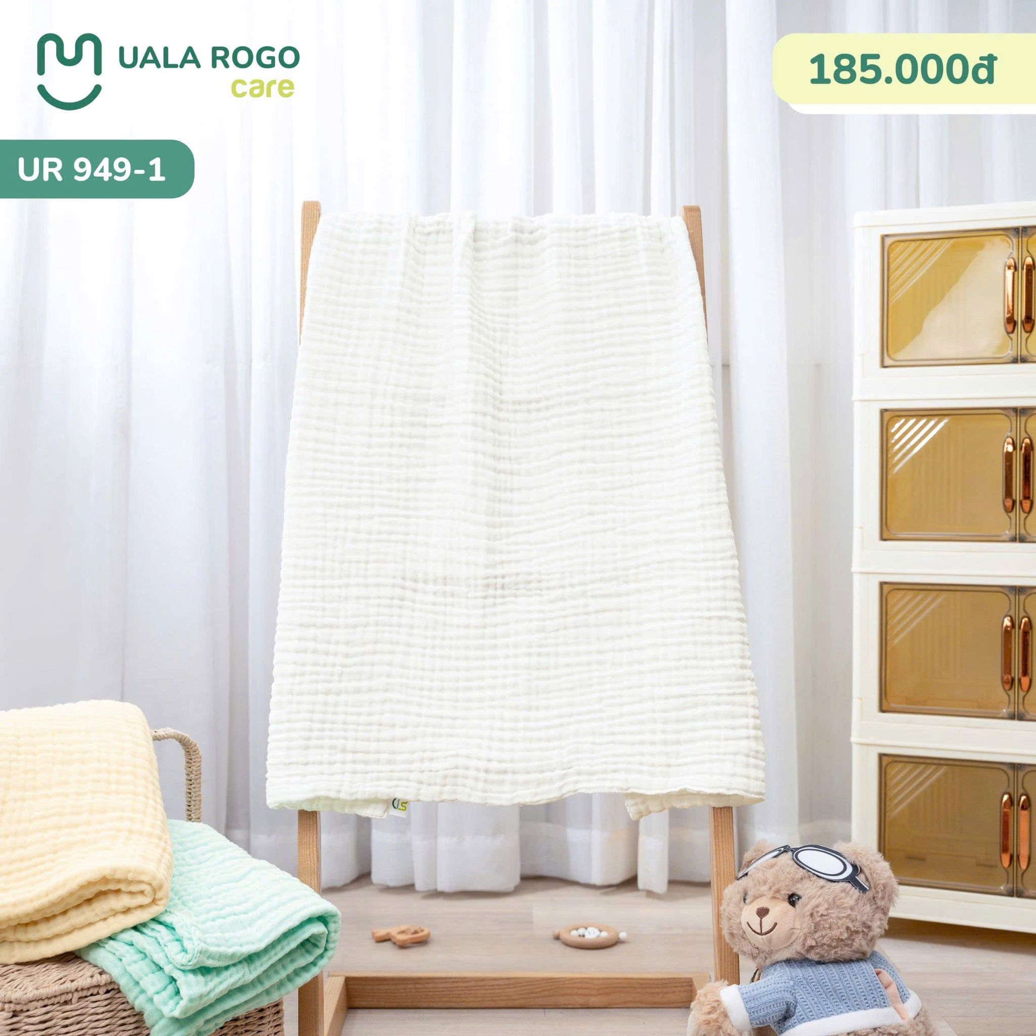  Khăn tắm xô nhăn (6lớp) UR 949 