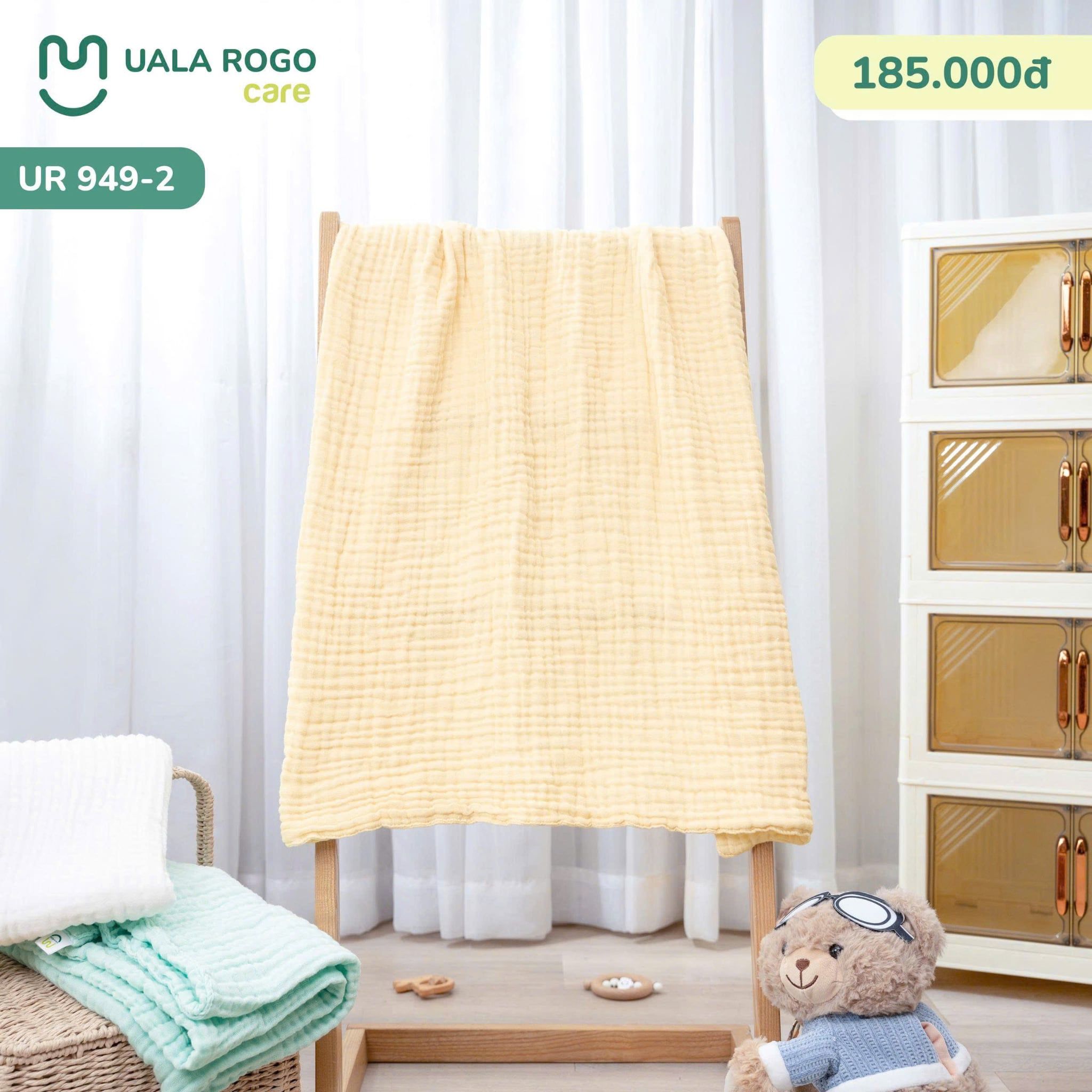  Khăn tắm xô nhăn (6lớp) UR 949 