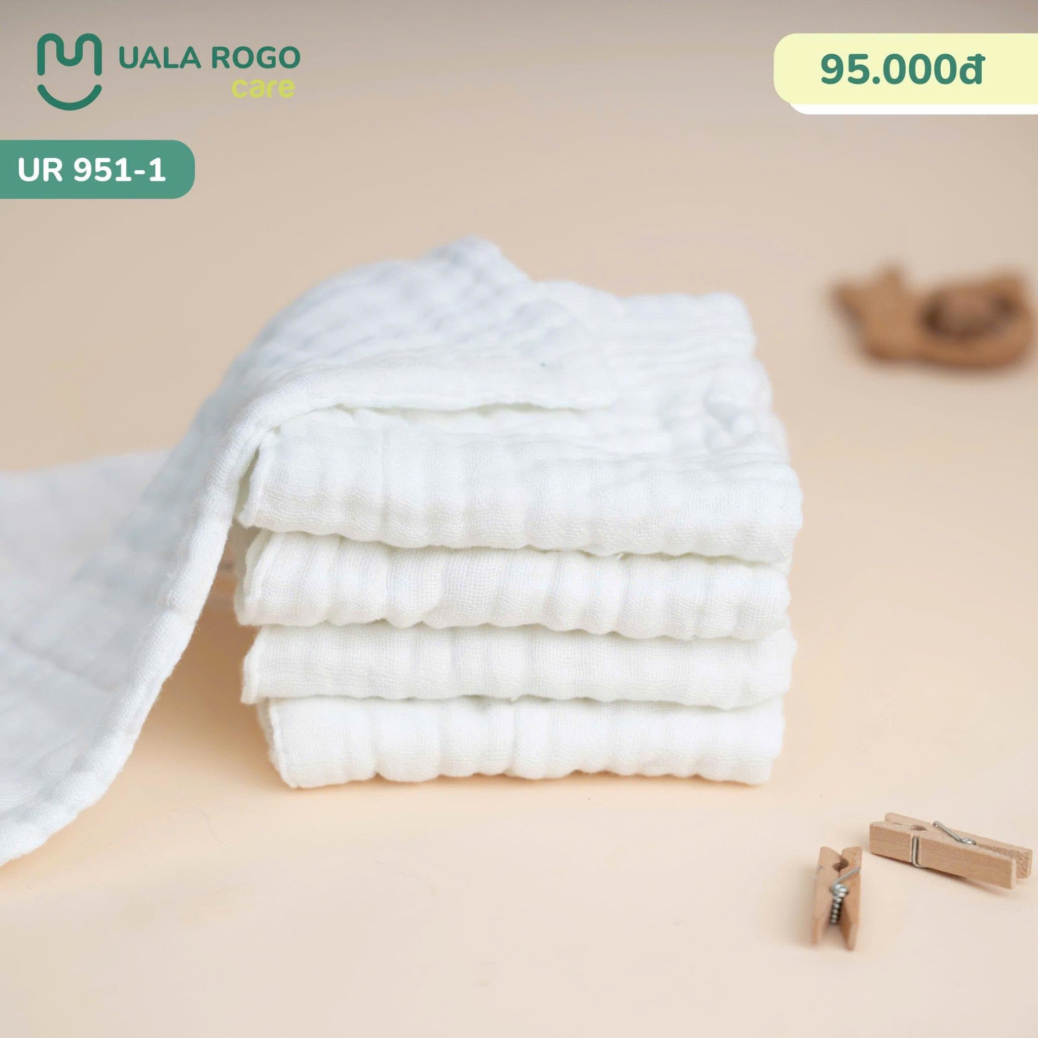  Khăn sữa xô nhăn (6 lớp) UR 951 