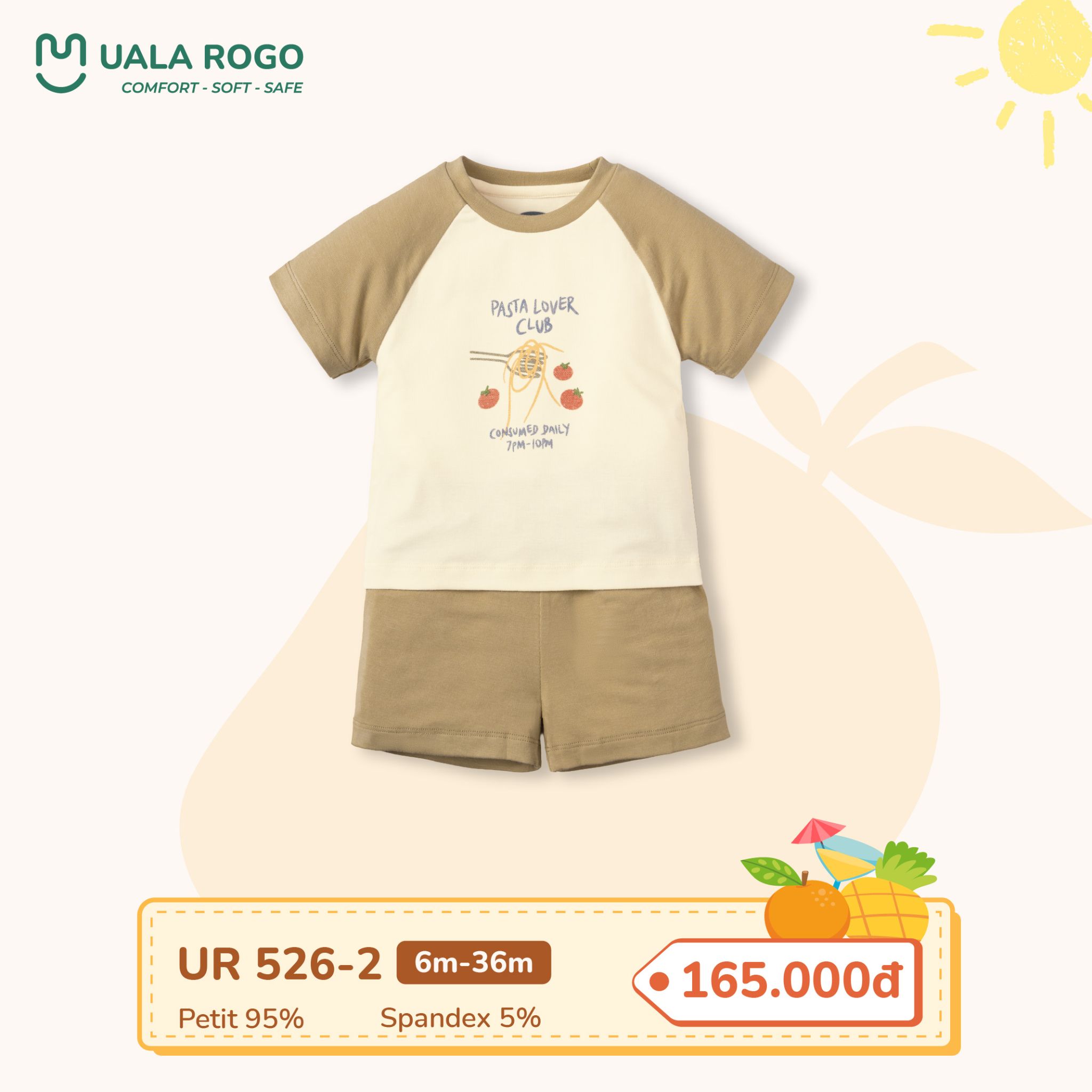  Bộ cộc summer fruit UR 526 