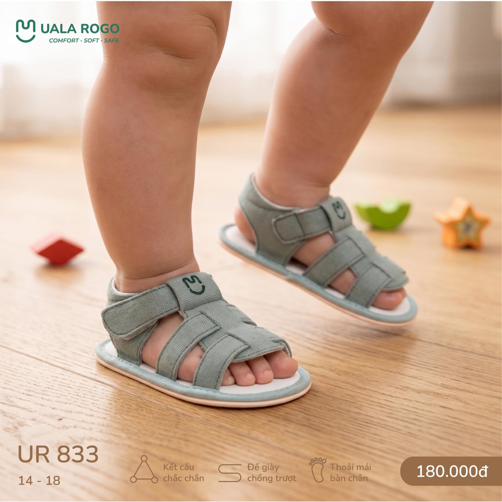  Dép tập đi UR 833 