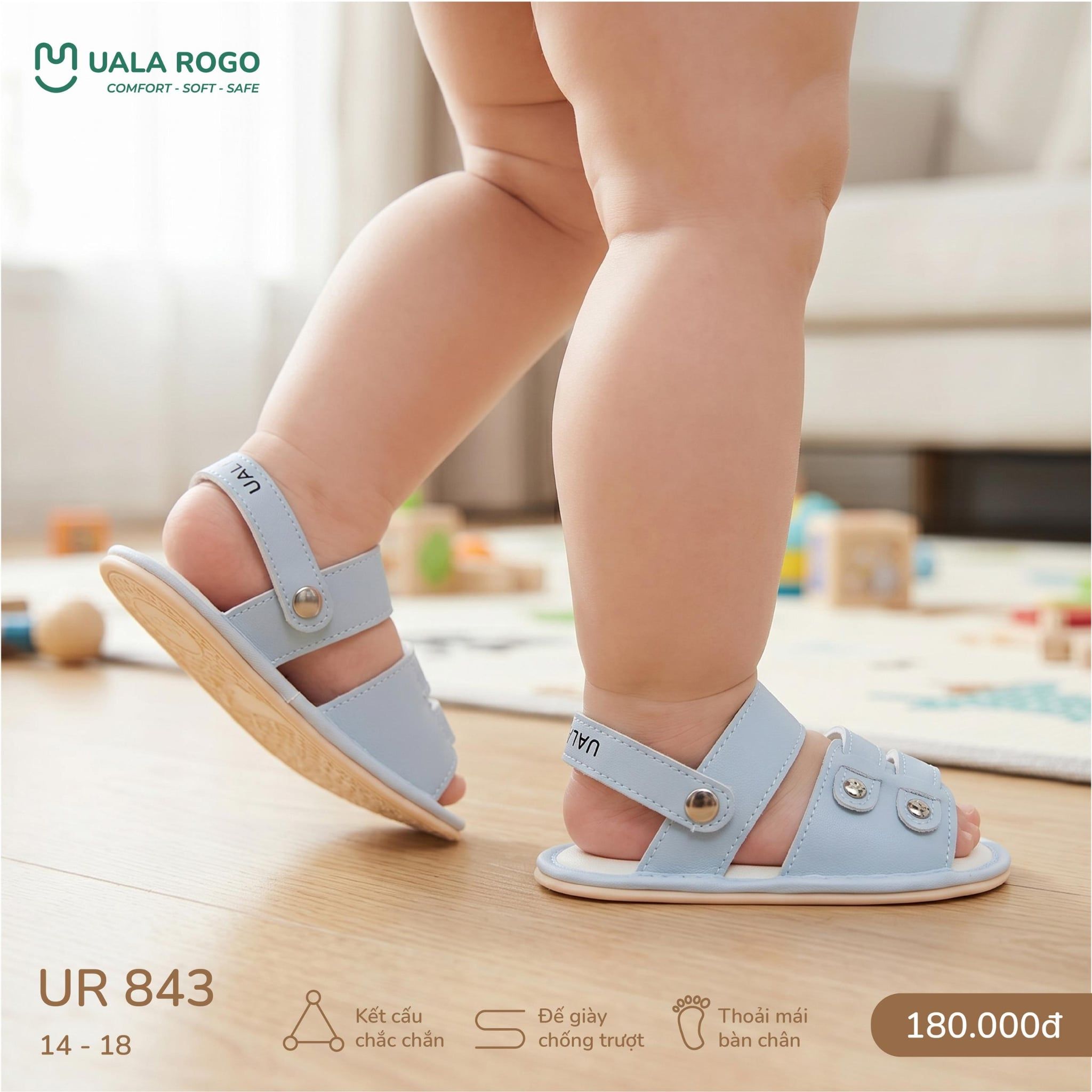  Dép tập đi UR 843 