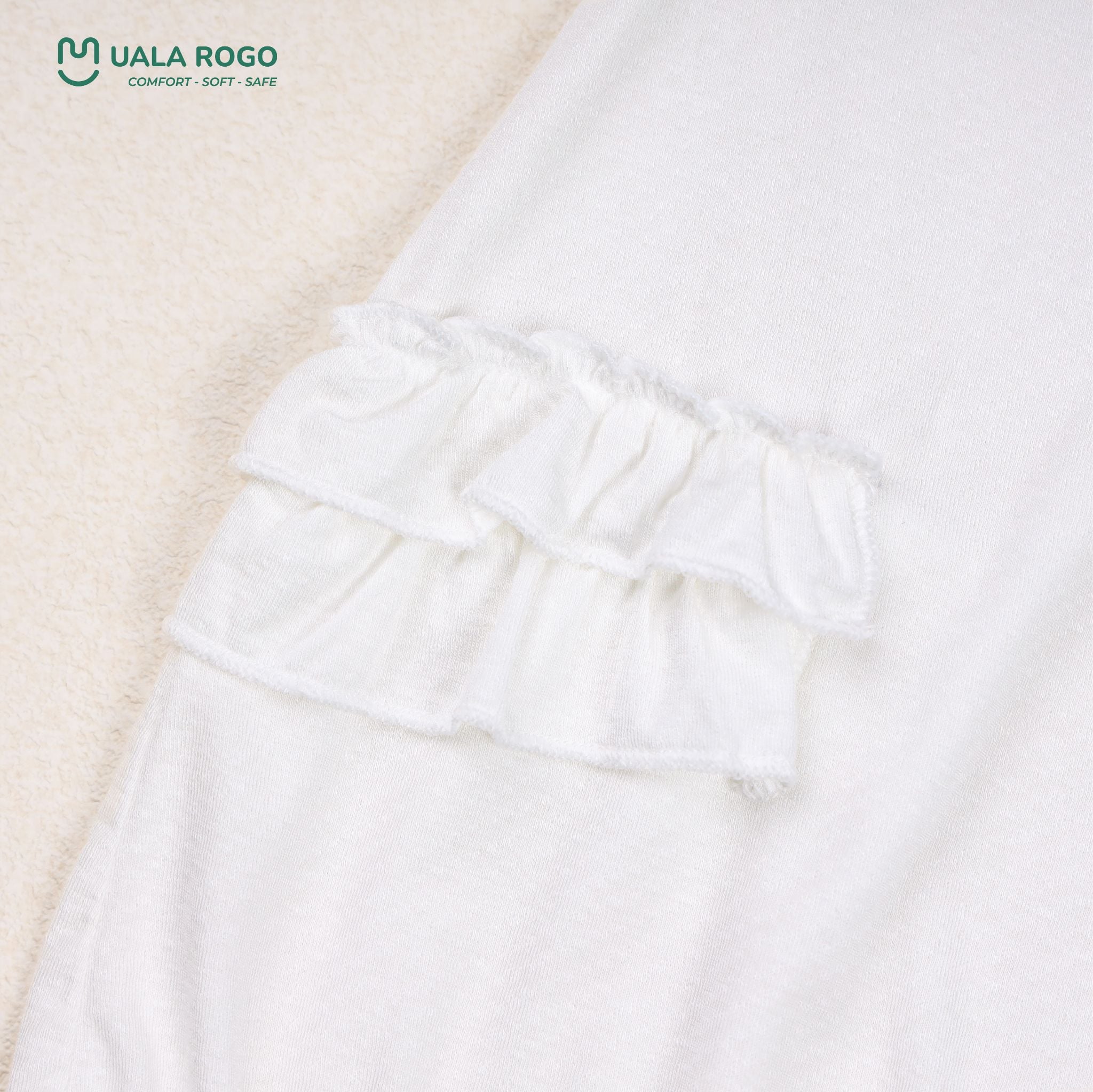 Body cộc Soft Ruffle Adorable in white UR 093 