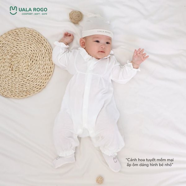  Bộ body dài Soft Petal Adorable in white UR 091 