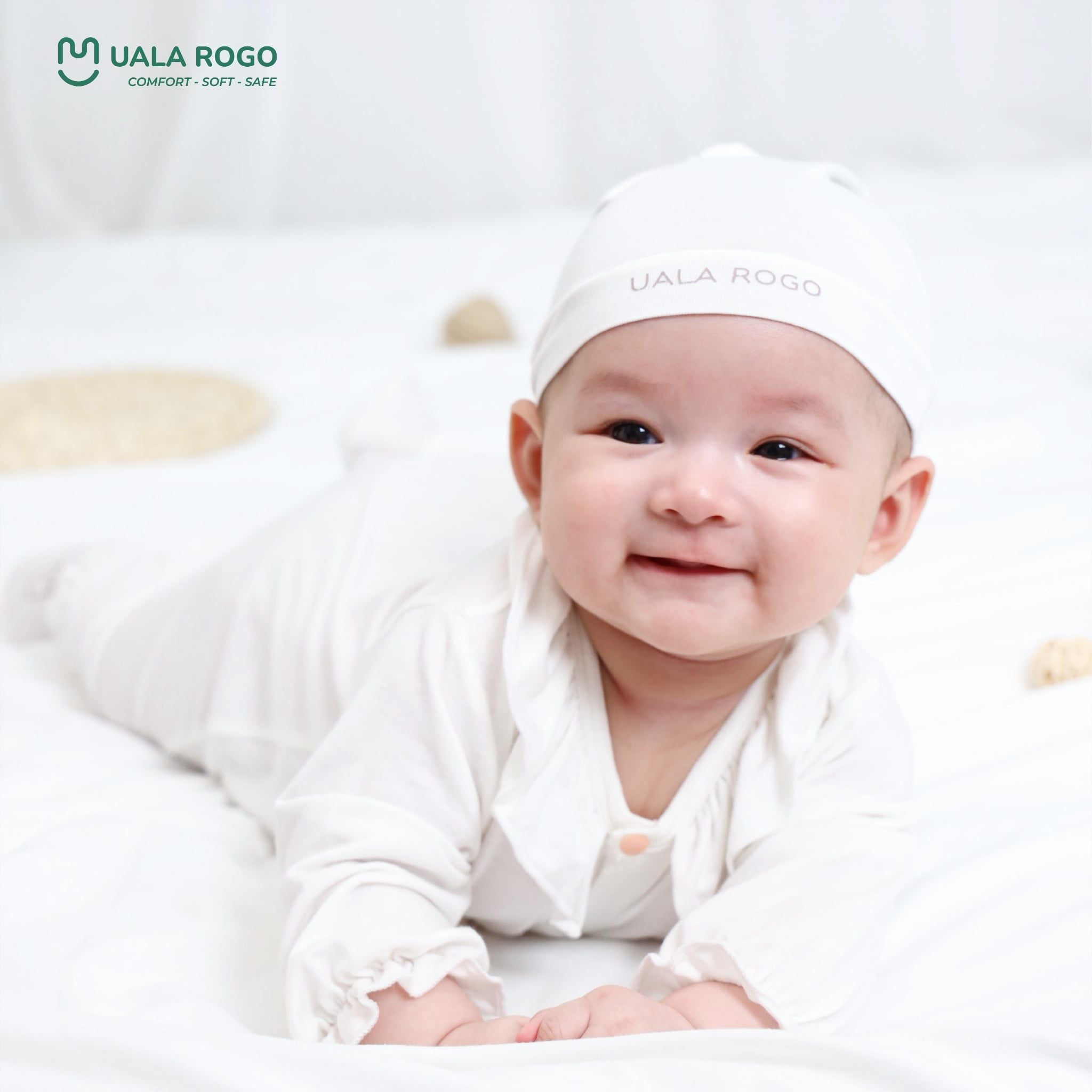  Bộ body dài Soft Petal Adorable in white UR 091 