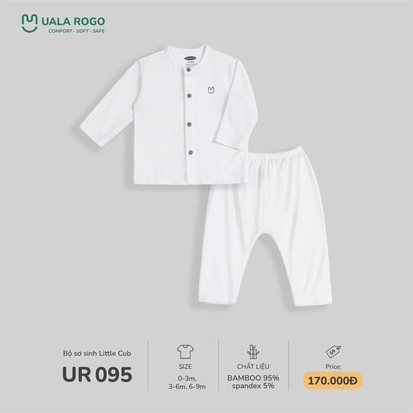  Bộ Sơ Sinh Little Cub Adorable in white UR 095 