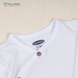  Bộ Sơ Sinh cài chéo bé trai adorable in white UR 098 