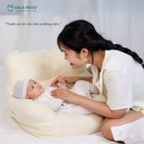  Bộ Sơ Sinh cài chéo bé gái Adorable in white UR 735 