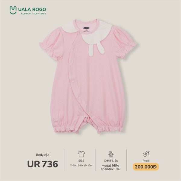  Body cộc lala bunny UR 736 