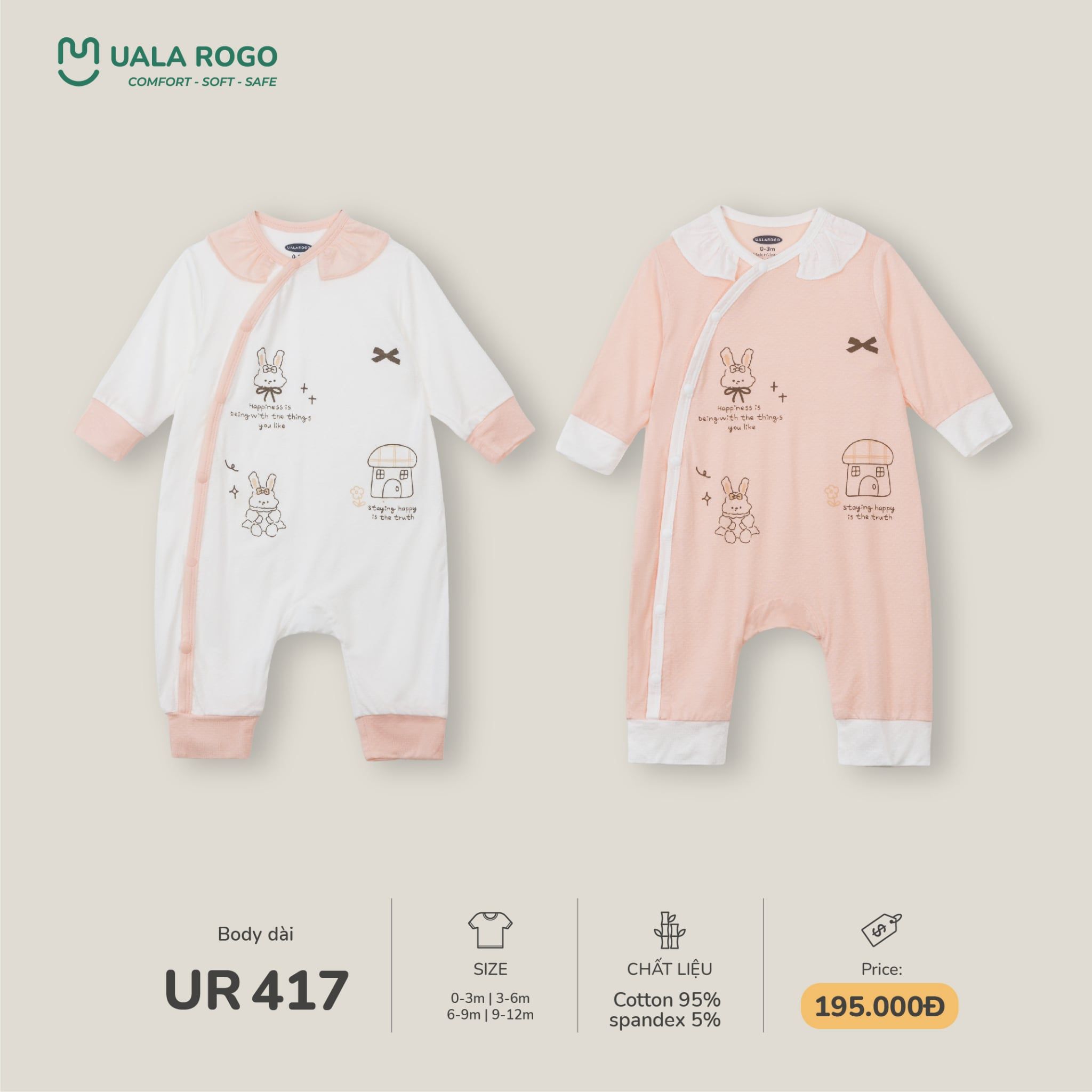  Body dài bunny berry UR 417 