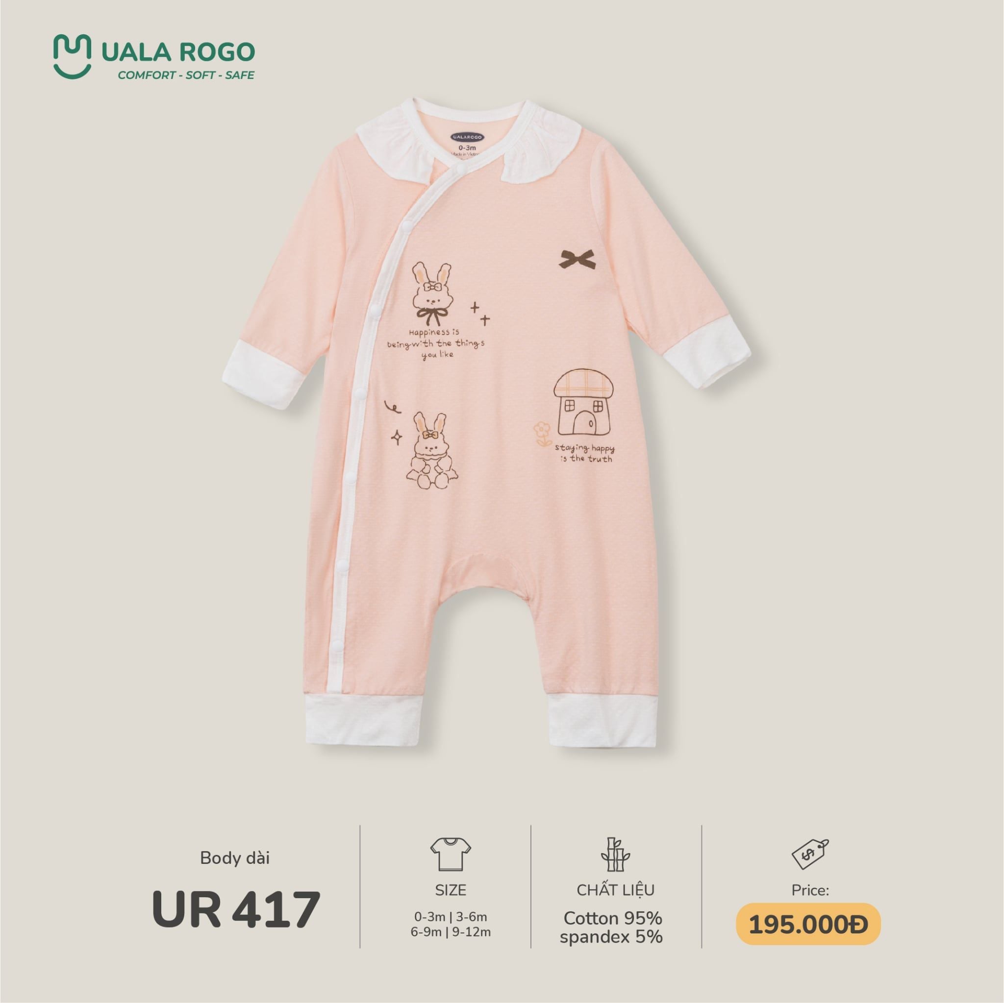  Body dài bunny berry UR 417 