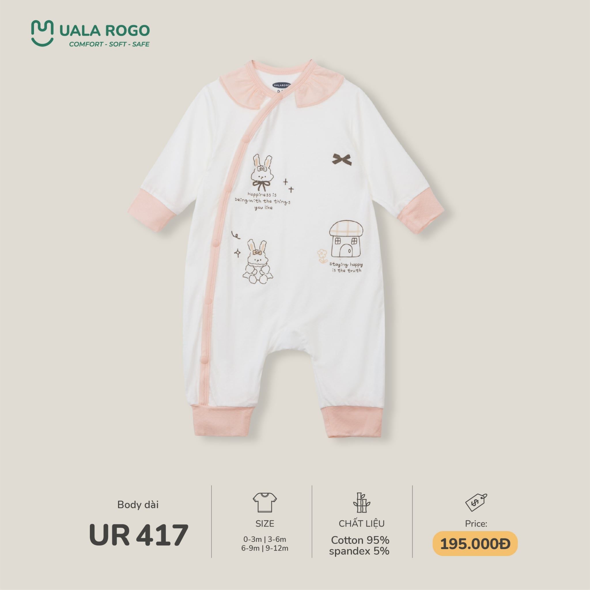  Body dài bunny berry UR 417 