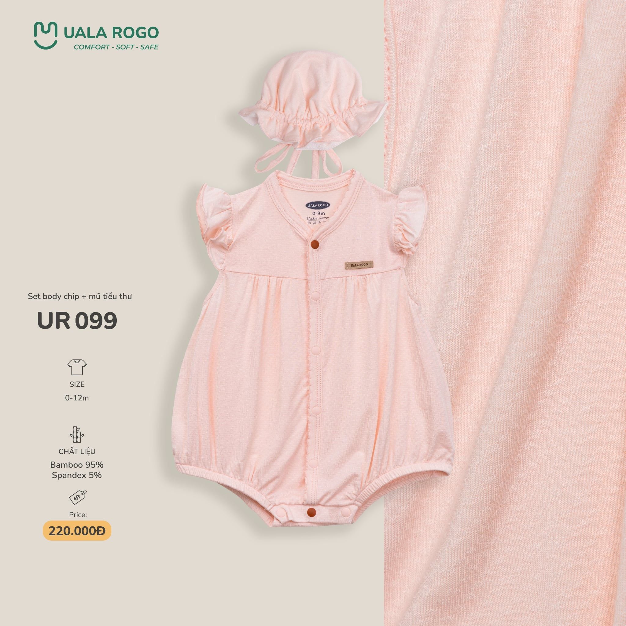  Set body chip +mũ tiểu thư UR 099 