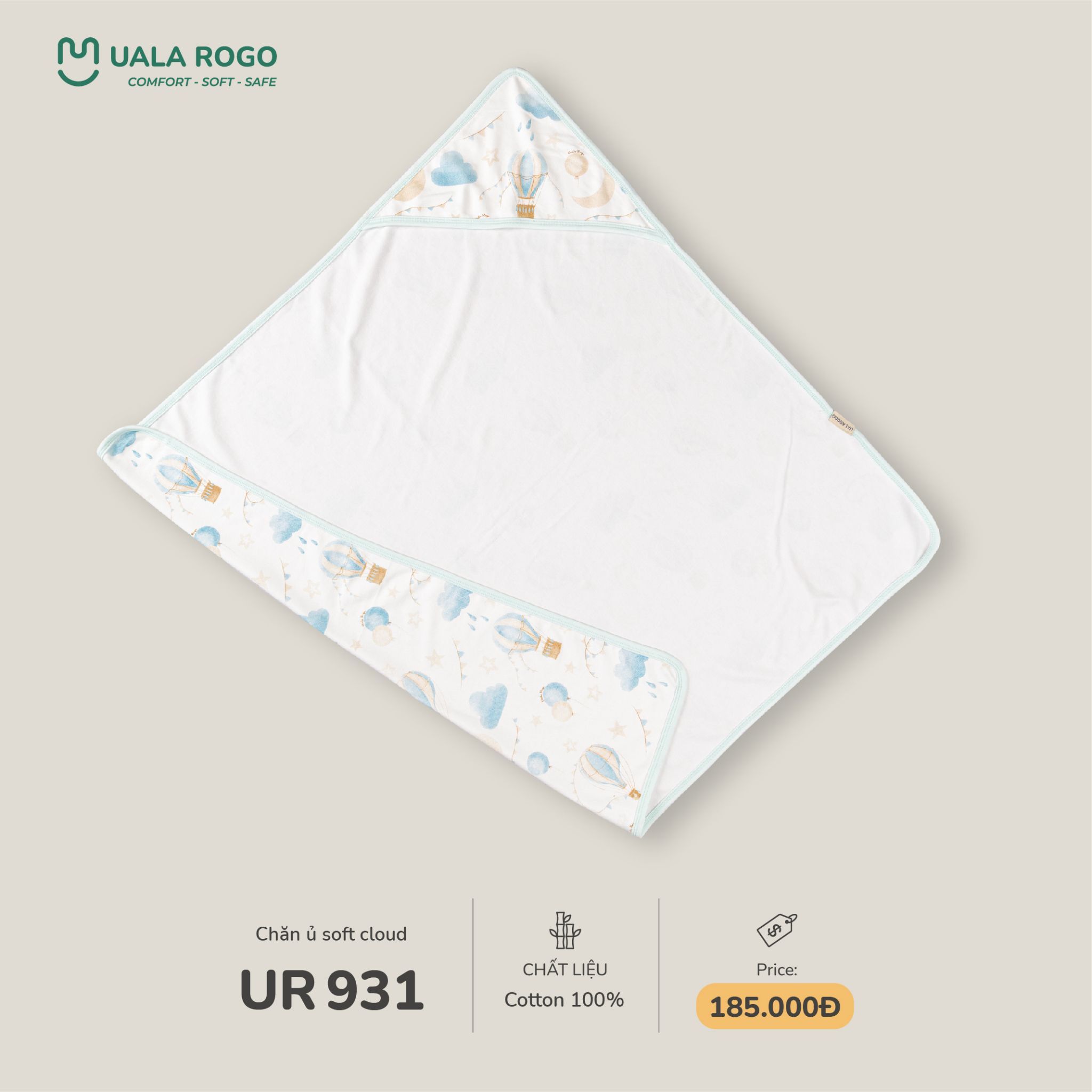  Chăn ủ soft cloud UR 931 
