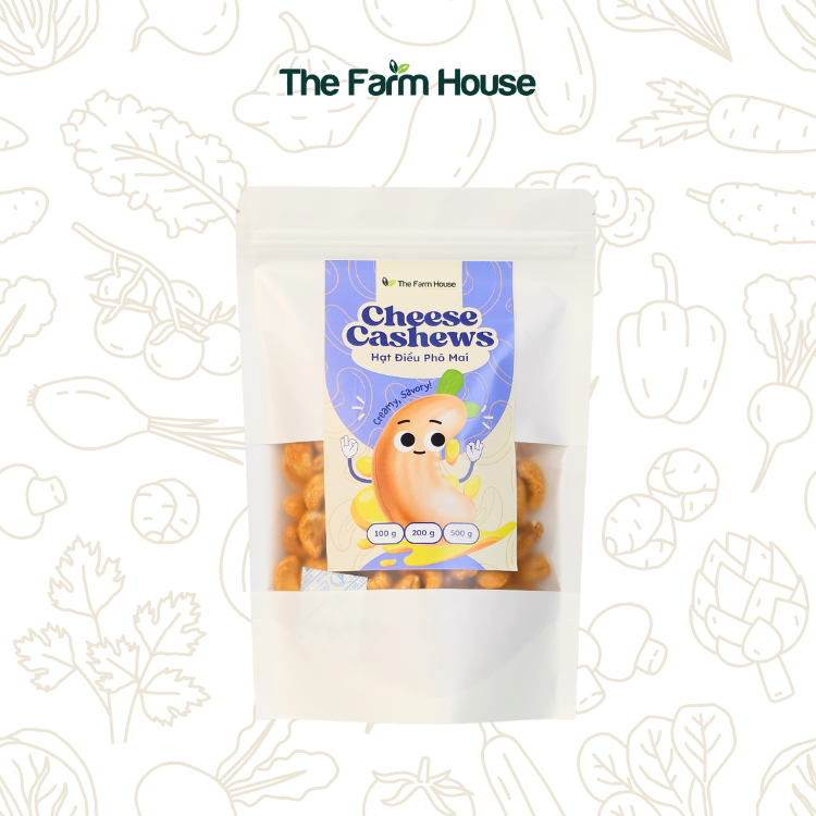  Hạt điều phô mai 100g/ Cheese Cashews 100g 