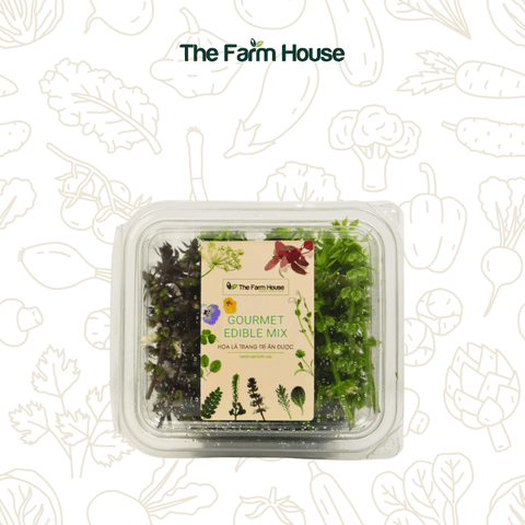  Hoa gia vị hỗn hợp 20g/Mixed edible herb flowers 20g 