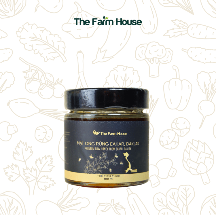 Mật ong rừng Eakar Daklak 100ml/Premium Eakar Daklak honey 100ml 