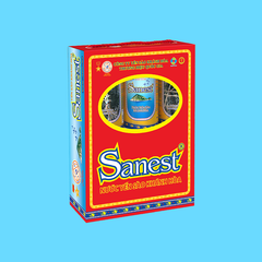 Nước Yến sào Khánh Hòa Sanest hộp 6 lon 190ml - 001H6