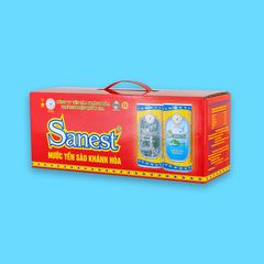 Nước Yến sào Khánh Hòa Sanest hộp 12 lon 190ml - 001H12