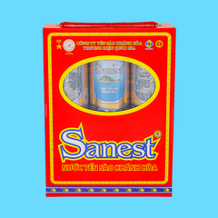 Nước Yến sào Khánh Hòa Sanest hộp 6 lon 190ml - 001H6