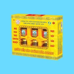 Nước yến sào Khánh Hòa Sanest hộp 6 lọ 70ml - 002H6