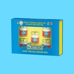 Nước Yến sào Khánh Hòa Sanest hộp 5 lọ 70ml - 002H5