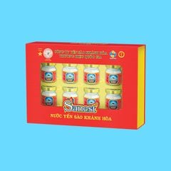 Nước Yến sào Khánh Hòa Sanest hộp 8 lọ 70ml QT - 002H8QT
