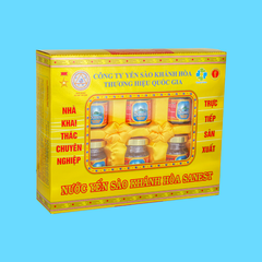 Nước yến sào Khánh Hòa Sanest hộp 6 lọ 70ml - 002H6
