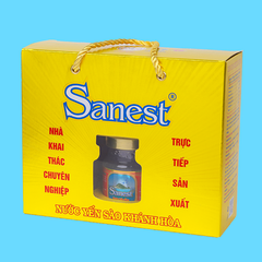 Nước Yến sào Khánh Hòa Sanest hộp 6 lọ 70 ml QS