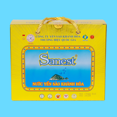 Nước Yến sào Khánh Hòa Sanest hộp 6 lọ 70 ml QS