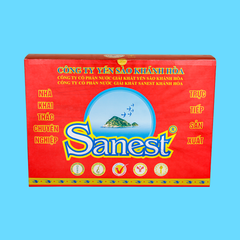 Nước yến sào Khánh Hòa Sanest hộp 8 lọ 70ml - 002H8