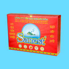 Nước yến sào Khánh Hòa Sanest hộp 8 lọ 70ml - 002H8