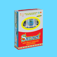 Nước Yến sào Khánh Hòa Sanest không đường hộp 6 lon 190ml - 003H6
