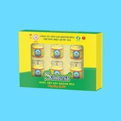 Nước yến sào Khánh Hòa Sanest Đông trùng Hạ thảo hộp 6 lọ 70ml - 005H6