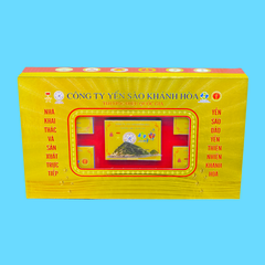 Yến sào đảo thiên nhiên tinh chế mẫu hộp quà tặng gồm 5 hộp 3g - 011G