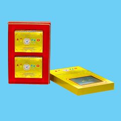 Yến sào đảo thiên nhiên tinh chế hộp quà tặng gồm 2 hộp 3g - 011G2
