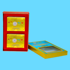 Yến sào đảo thiên nhiên tinh chế hộp quà tặng 2 hộp 5g - 012G2