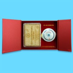 Yến sào đảo yến thiên nhiên tinh chế mẫu hộp quà tặng 100g - 014G