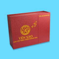 Yến sào đảo yến thiên nhiên tinh chế mẫu hộp quà tặng 100g - 014G